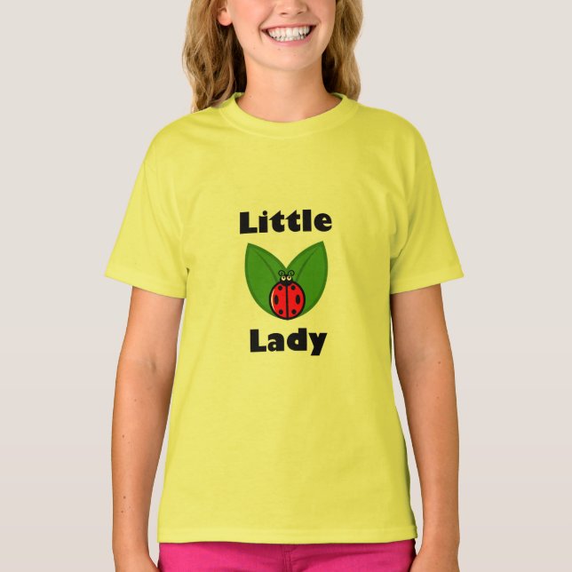 Three Little Ladybugs - Girls' Basic T-Shirt (Front)