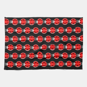 Three Little Ladybugs - Kitchen Towel 16" x 24"