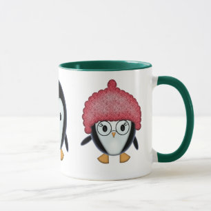 Three Little Penguins Holiday Mug