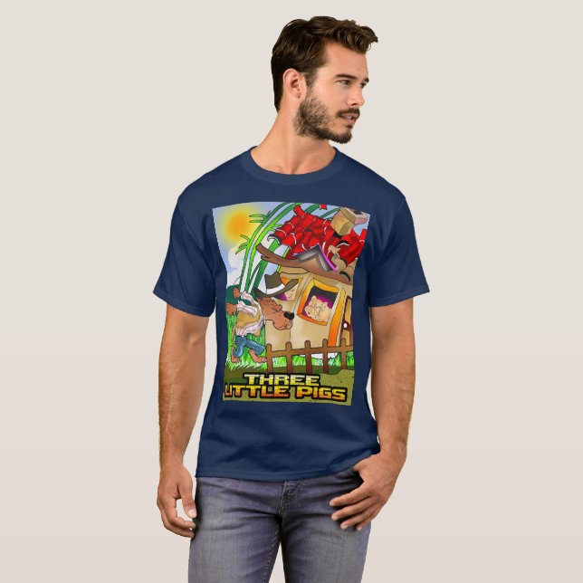Three Little Pigs T-Shirt (Front Full)