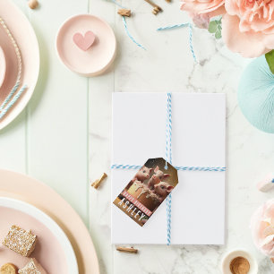 Three Little Pigs-themed gift tags