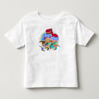 Three Little Raptors & T-Rex Toddler T-Shirt