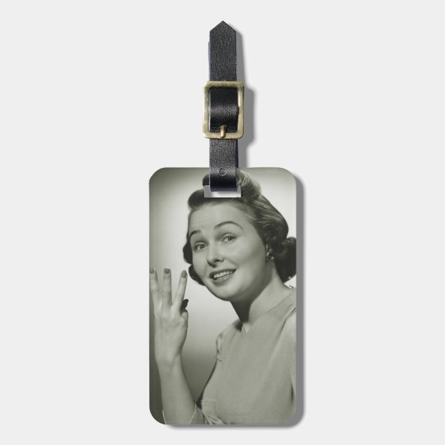Three Luggage Tag (Front Vertical)