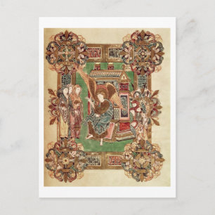 Three Maries at the Sepulchre, from the Benedictio Postcard