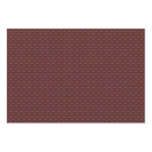 Three Maroon & White Designer Wrapping Sheets Set