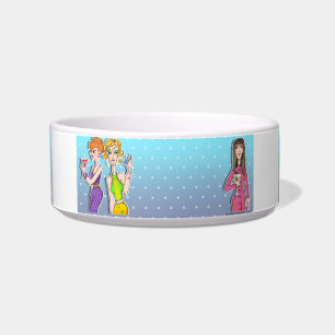 THREE MARTINI DIVAS COCKTAIL SNACK BOWL