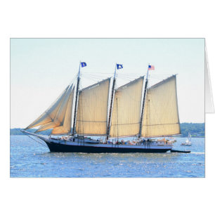 Three masted schooner Thunder_Cove