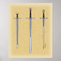 Three Mediaeval Swords 2016