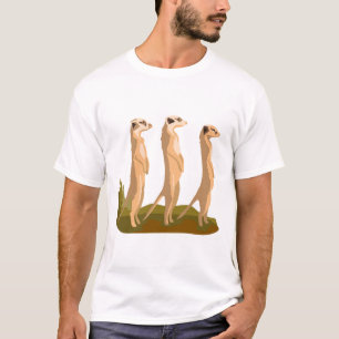 Three Meerkats T-Shirt