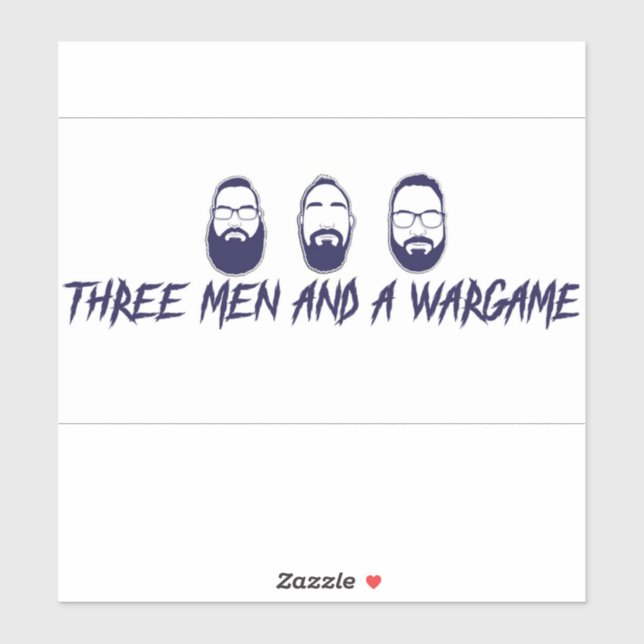 Three Men Decal (Sheet)