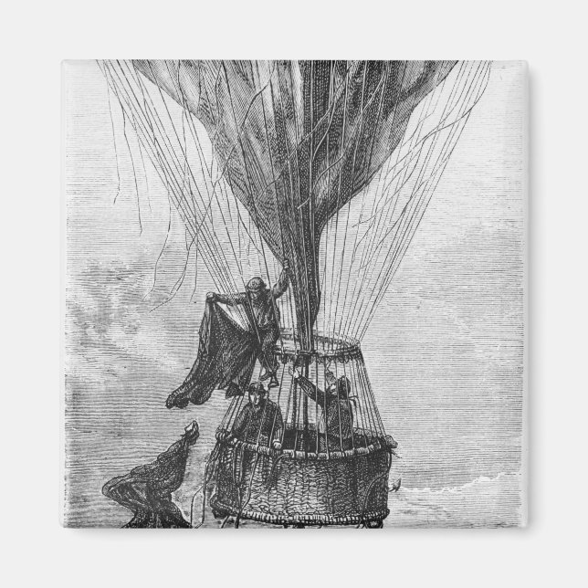 Three Men in a Gondola Magnet (Front)