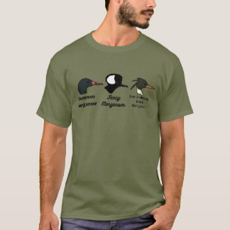 Three Mergansers - Duck Hunting Mato Patos T-Shirt
