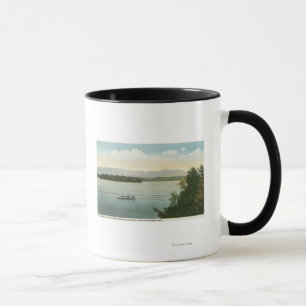 Three Mile Island View of the Ossipee Mts Mug
