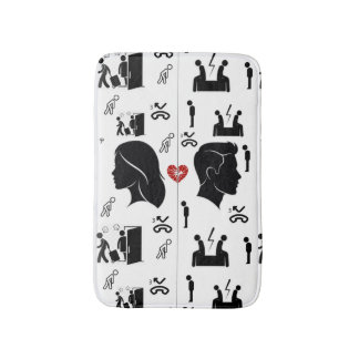 Three Missed Chances Bath Mat | Emotional Décor 