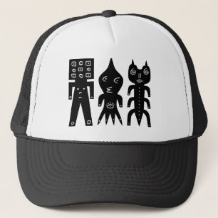 Three Monsters Trucker Hat