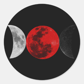 Three Moons of Magic Sticker