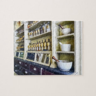 Three Mortar and Pestles in Pharmacy Jigsaw Puzzle