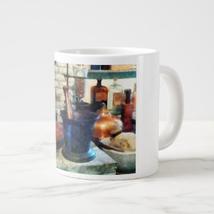 Three Mortar and Pestles Large Coffee Mug