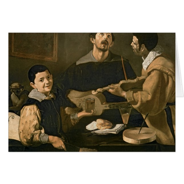 Three Musicians, 1618 (Front Horizontal)