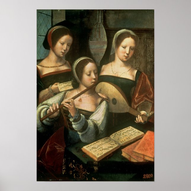 Three Musicians Poster (Front)