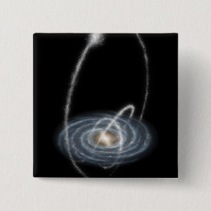 Three newly-discovered streams 15 cm square badge