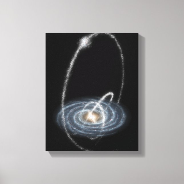 Three newly-discovered streams canvas print (Front)