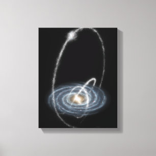 Three newly-discovered streams canvas print