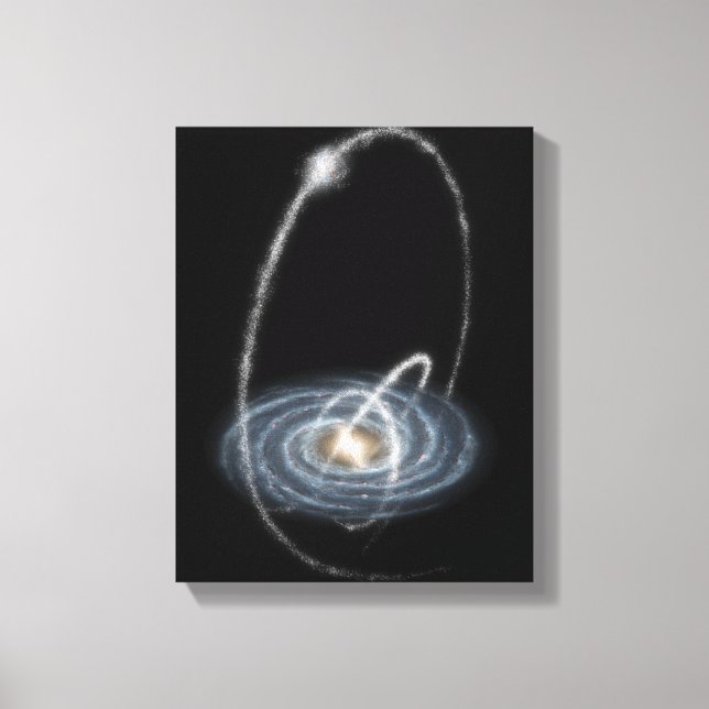 Three newly-discovered streams canvas print (Front)