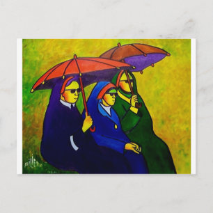 Three Nuns by piliero Postcard