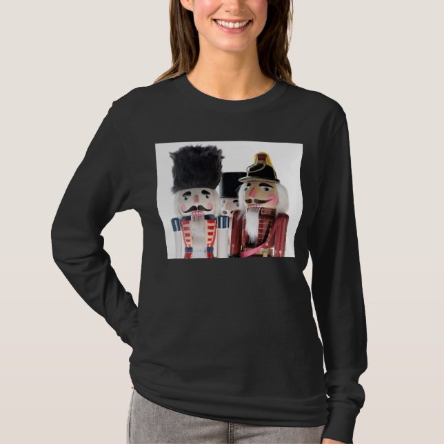 three nutcrackers Bella hoodie T-Shirt (Front)
