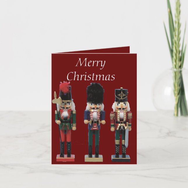 Three Nutcrackers Card (Front)
