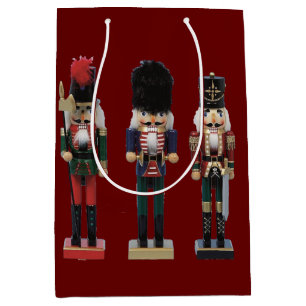 Three Nutcrackers Medium Gift Bag