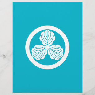 Three oak leaves(1) in circle