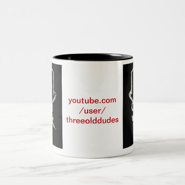 Three Old Dudes Dark Logo Mug (Center)