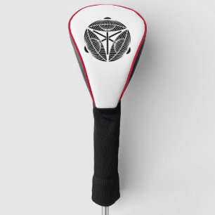Three open Japanese umbrellas Golf Head Cover