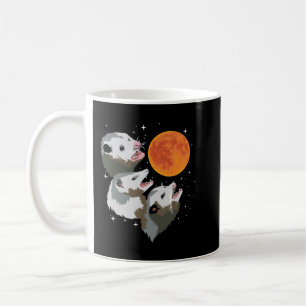 Three Opossum Dead Moon Possum Gifts Costumes For Coffee Mug