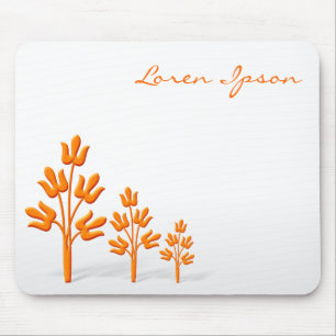 Three Orange Trees Mouse Mat