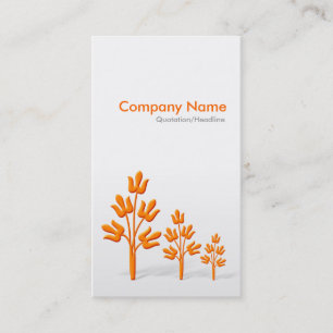 Three Orange Trees (Vertical) Business Card