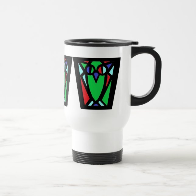 Three Owl Travel Mug (Right)