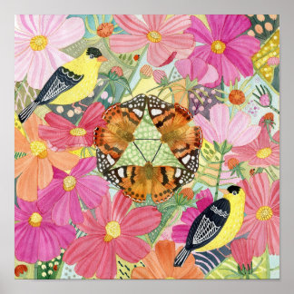Three Painted Ladies poster
