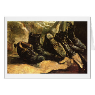 Three Pairs of Shoes, Van Gogh Fine Art