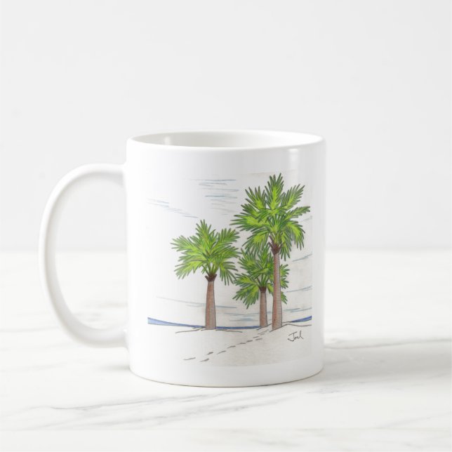 THREE PALMS mug (Left)