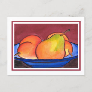 Three Pears  Postcard