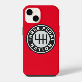 THREE PEDAL NATION iPhone case