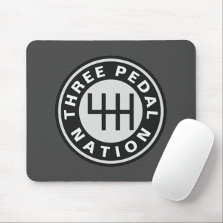 THREE PEDAL NATION MOUSE MAT