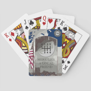 THREE PEDAL NATION PLAYING CARDS