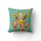 Three Peeking Giraffes  MoJo Pillow