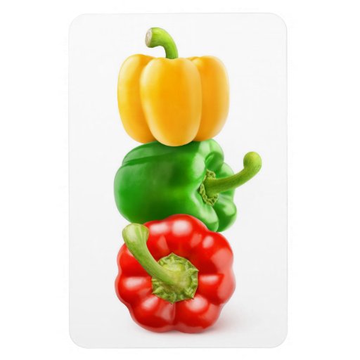 Image of Three peppers pyramid Magnet
