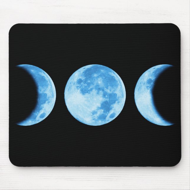 Three Phase Moon Mouse Mat (Front)