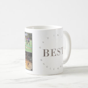 Three Photo Best Dad in the Whole World Coffee Mug